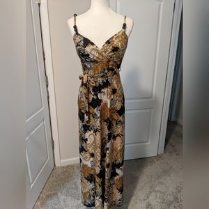 Essentials by Milano Women black brown tan gold Casual spaghetti straps Size S